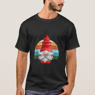 Gnome Santa Weihnachtsbaum Lichter Xmas Teens Tank