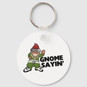 Gnome Sayin Funny Swam Gnome Schlüsselanhänger