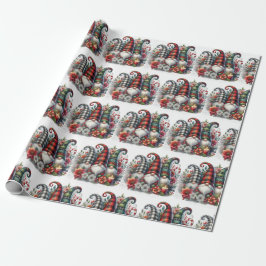 Gnome Season Greetings Geschenkpapier