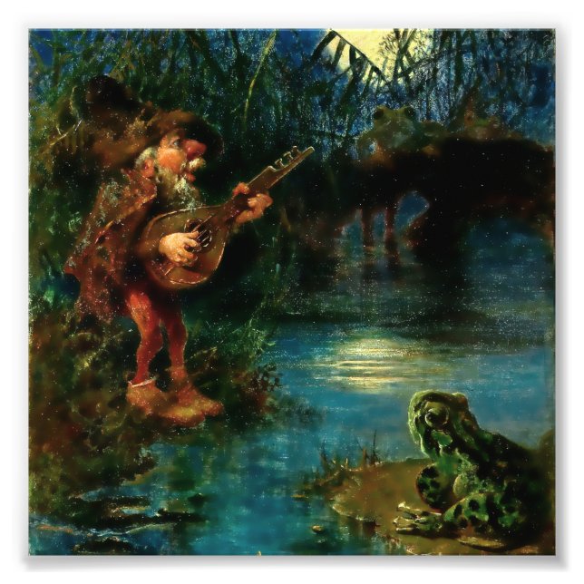 "Gnome Serenade" von Heinrich Schlitt Fotodruck (Vorne)
