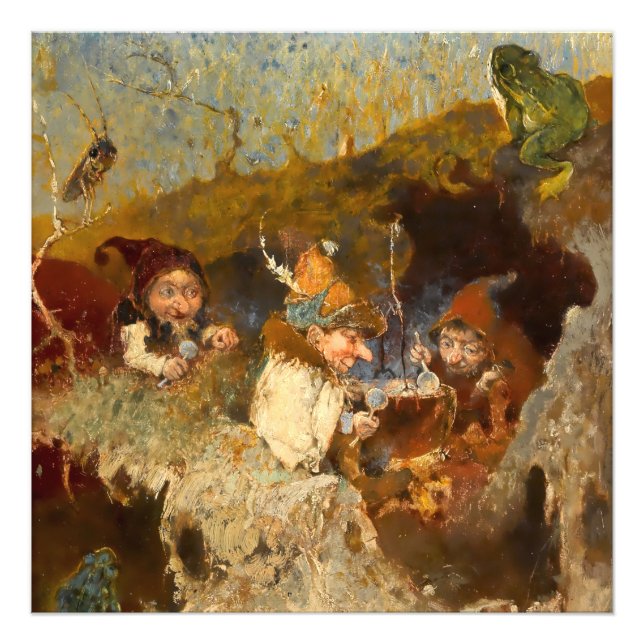 "Gnome Soup" von Heinrich Schlitt Fotodruck (Vorne)