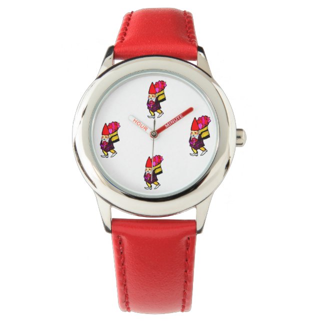 GNOME SPREADS LIEBE watch Armbanduhr (Vorderseite)