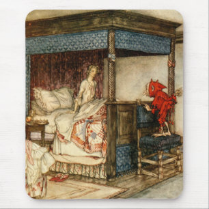Gnome Surprise von Arthur Rackham Mousepad