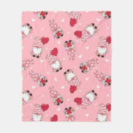 Gnome Sweet Gnome Fleecedecke