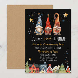 Gnome Sweet Gnome Housewarming Party Einladung