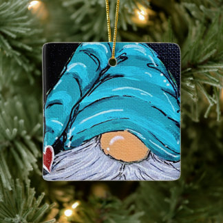 Gnome Sweet Gnome Keramikornament