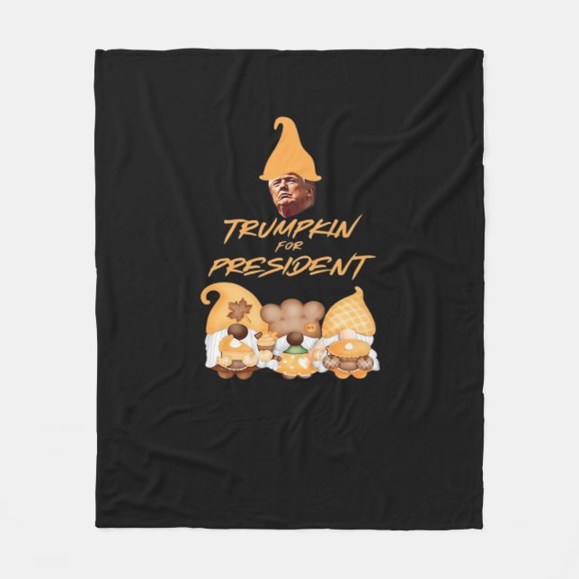 Gnome Sweet Gnome Wählen Trumpkin Classic Fleecedecke (Vorderseite)