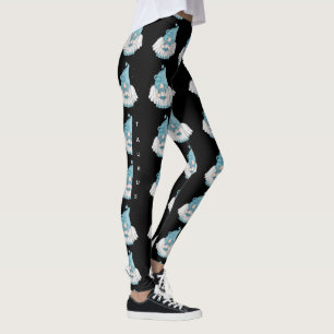 Gnome Taurus Astrologie Signal Ange Leggings