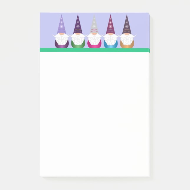 Gnome Toss Post-it Klebezettel (Vorderseite)