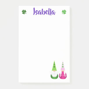 Gnome Toss St. Patrick's Day Post-it Klebezettel