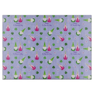 Gnome Toss St. Patrick's Day Schneidebrett