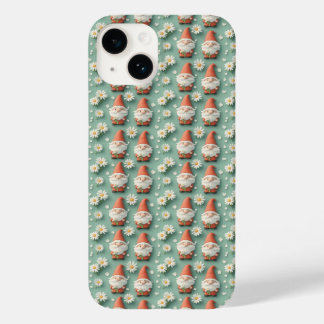 Gnome und Daisy Seamless Muster Garden Design Case-Mate iPhone 14 Hülle