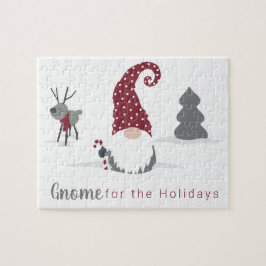 Gnome und Rentiere skandinavisches Tomte-Design