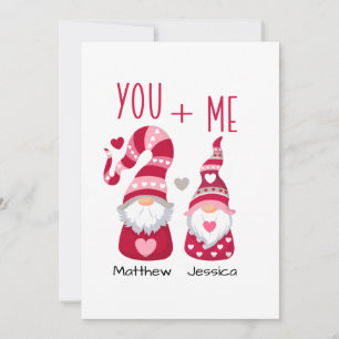 Gnome Valentine Feiertagskarte