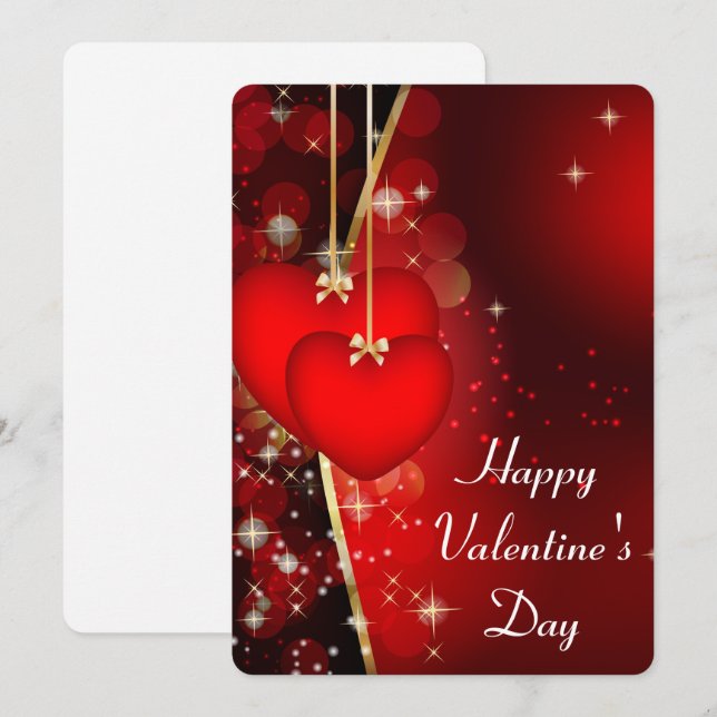 Gnome Valentines Ferienkarte Feiertagskarte (Vorne/Hinten)