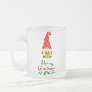 Gnome Weihnachten Mattglastasse
