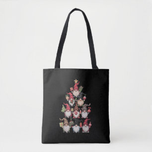 Gnome Weihnachtsbaum Lustige Weihnachten Ferien Tasche