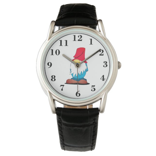 GNOME wristwatch Armbanduhr (Vorderseite)