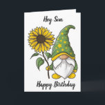 GNOME WÜNSCHT SON EINEN "GLÜCKLICHEN 40." GEBURTST KARTE<br><div class="desc">GLÜCKLICH BIRTHDAY KARTE VON EINEM COOLEN GNOME FÜR EINEN GROSSEN SOHN UND SIE KÖNNEN SON ZU "JEMAND" UND DAS Tor ZU JEDEM ALTER!! ICH MACHE MEHR DAHER.</div>