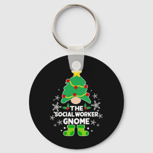 Gnome Xmas Familie Weihnachten Schlüsselanhänger