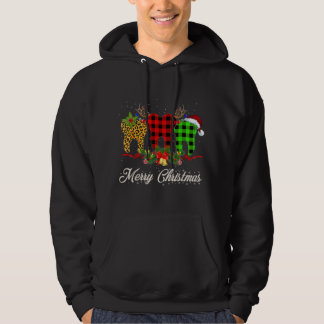 Gnome Xmas Merry Christmas 2021 Gnome Squad Funny  Hoodie