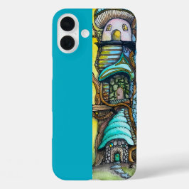 Gnome Zuhause iPhone 16 Plus Hülle