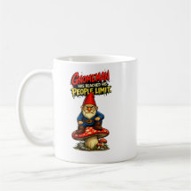 Gnomeman a atteint sa limite de personnes Mug