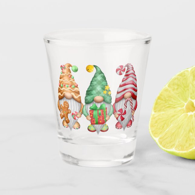 Gnomes de bonbons en verre (Devant)