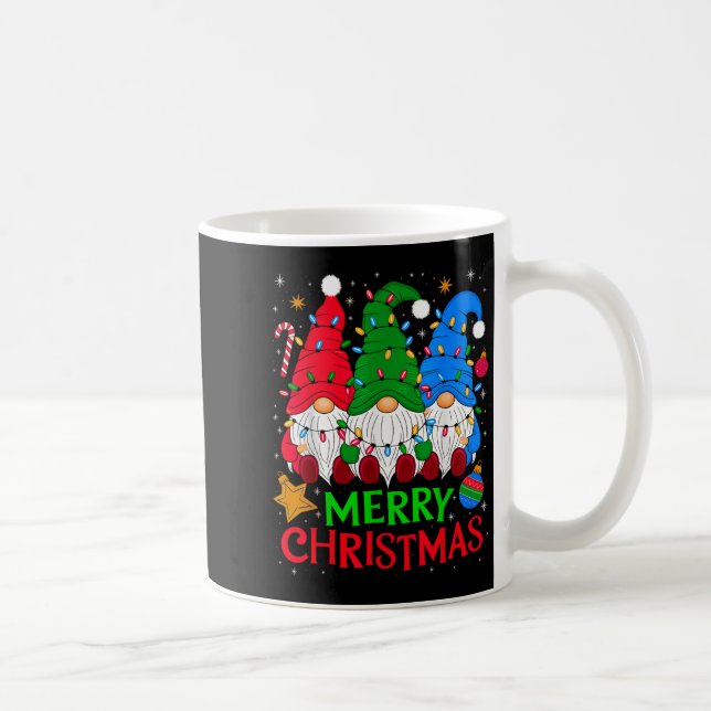 Gnomes Frohe Weihnachten Weihnachten Matching Kaffeetasse (Rechts)