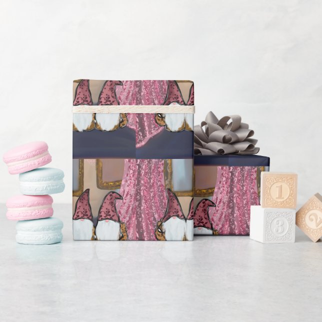 GNOMES GESCHENKPAPIER (Babyparty)