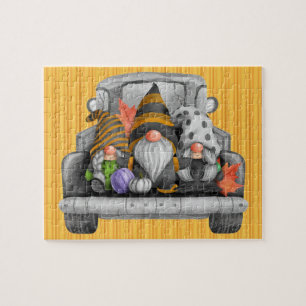 Gnomes Grey Truck Puzzle