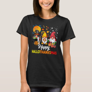 Gnomes Halloween Erntedank Weihnachtsfeier Hall T-Shirt
