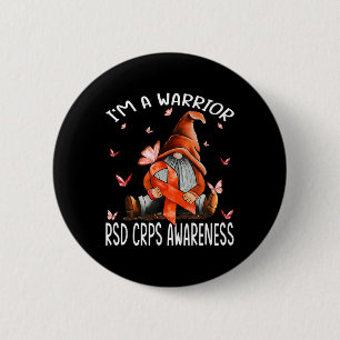 Gnomes I bin ein Krieger Rsd Crps Awareness Butter Button