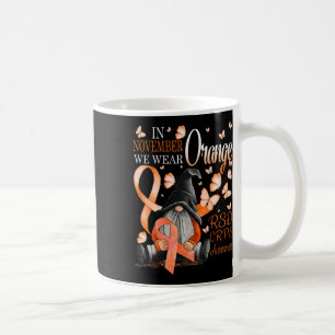 Gnomes im November Wir tragen Orange Crps Bewussts Kaffeetasse