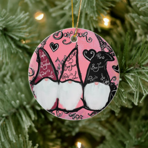 GNOMES KERAMIK ORNAMENT