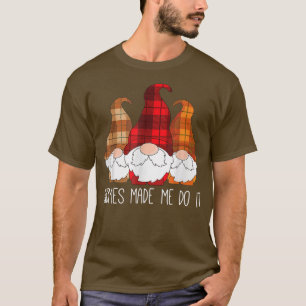 Gnomes ließ mich machen es lustigen Garten Gnome L T-Shirt