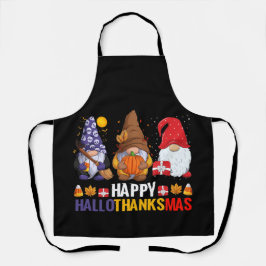 Gnomes Lover Frohe Weihnachtsglücke Hallothanksmas Schürze