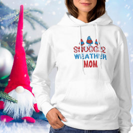 Gnomes, mignonnes dames, MOM, Sweat - shirt à capu