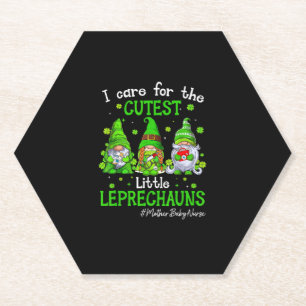 Gnomes Mother Baby Nurse St Patrick's Day Leprecha Untersetzer