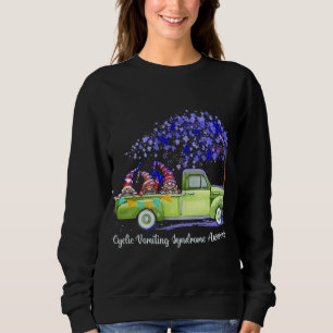 Gnomes Riding Truck Cyclisches Erbrechen Syndrom A Sweatshirt