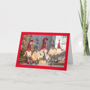 GNOMES SAY **LASSEN SIE SICH DIE URLAUB TEILEN** KARTE