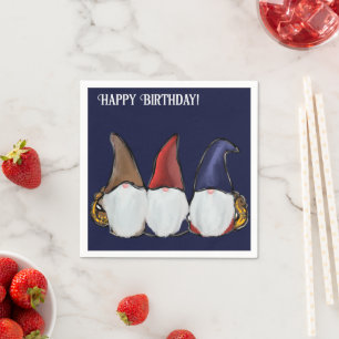 GNOMES           SERVIETTE