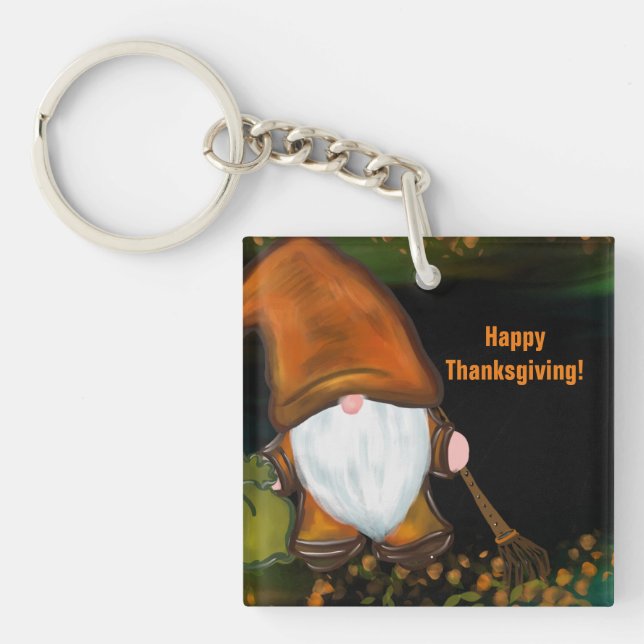 GNOMES SQUARE SCHLÜSSELANHÄNGER (Vorderseite)