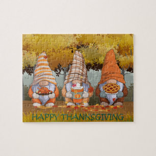 Gnomes Thanksgiving Puzzle