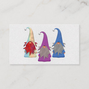 Gnomes Trio Business Card Visitenkarte