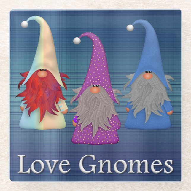 Gnomes Trio Untersetzer (Vorderseite)