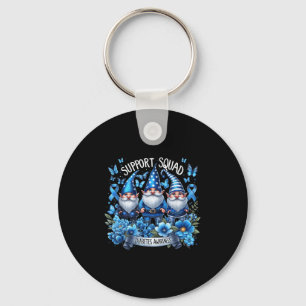 Gnomes unterstützen Squad Blue Gnomes Diabetes Awa Schlüsselanhänger