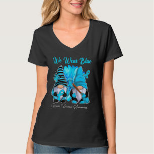 Gnomes We Wear Green Glaucoma Awareness T-Shirt