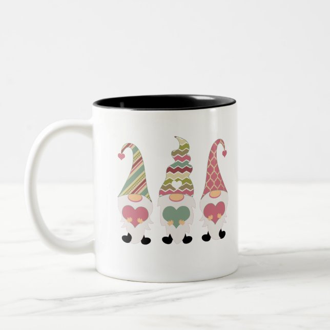 Gnomes Zweifarbige Tasse (Links)