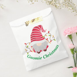 Gnomie Christmas Favor Bag Geschenktütchen